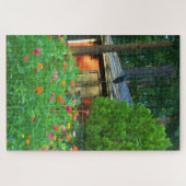 Wilde bloemen en Landenkool Legpuzzel (Horizontaal)