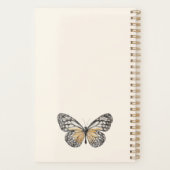 Wilde Bloemen En Positieve Citaat Planner (Achterkant)