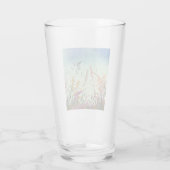 Wilde bloemen en sterren glas (Achterkant)