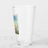 Wilde bloemen en sterren glas (Links)