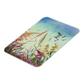 Wilde bloemen en sterren magneet (Linkerzijde)