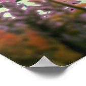 Wilde Bloemen En Sterren Poster (Hoek)