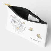 Wilde bloemen en vlinder etui (Open)