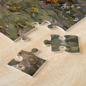 Wilde Bloemen en Vlinders Legpuzzel (Zijkant)