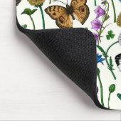 Wilde bloemen en vlinders muismat (Hoek)