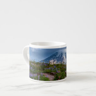 Wilde bloemen espresso kop