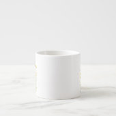 Wilde bloemen espresso kop (Voorkant)
