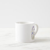 Wilde bloemen espresso kop (Voorkant rechts)