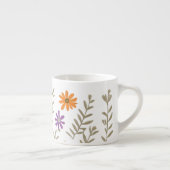 Wilde bloemen espresso kop (Rechts)