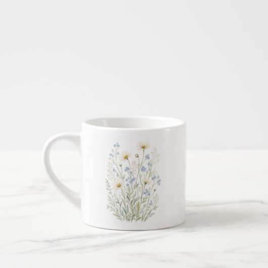 Wilde bloemen espresso kop (Links)