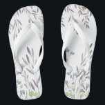 Wilde bloemen Floral Teenslippers<br><div class="desc">Zachte ploegen van wilde bloemen in zachte paarden,  blauwe en grijze creëer een charmant gevoel voor een plattelands- of buitenbruiloft. Zie alle rest passende stukken in dit collectie. Schrijf aan me in hello@mistyqe.com voor andere passende stukken of aanpassingsverzoeken.</div>