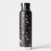 Wilde bloemen Floral Tuin Aangepast Waterfles (Links)