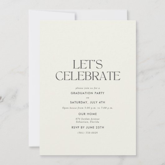 Wilde bloemen foto eindexamenfeest middelbare scho aankondiging (Achterkant)