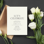 Wilde bloemen foto eindexamenfeest middelbare scho aankondiging