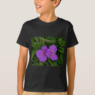 Wilde bloemen Fuchsia Spiderwort Hot Springs Gifts T-shirt