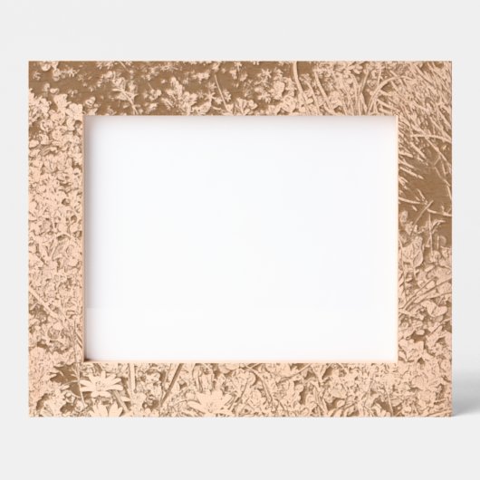 Wilde bloemen gegraveerde lijstjes (Voorkant)