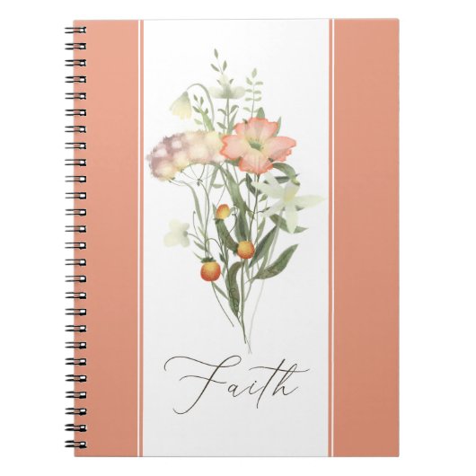 Wilde Bloemen Geloven Notitieboek (Voorkant)