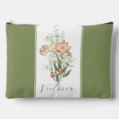 Wilde bloemen gepersonaliseerd etui (Voorkant)