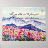 Wilde bloemen, Gods woord staat Poster (Voorkant)