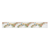 Wilde bloemen grosgrain lint (Voorkant)