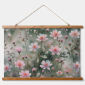  wilde bloemen hangend wandkleed (Voorkant)