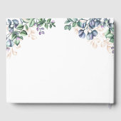 Wilde Bloemen Harmonie Bruiloft Gastenboek (Achterkant)