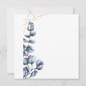 Wilde Bloemen Harmonie Save The Date Aankondiging (Achterkant)