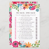 Wilde bloemen Hij zei dat ze vrijgezellenfeest wil (Voorkant / Achterkant)