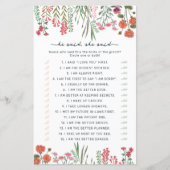 Wilde bloemen Hij zei dat ze vrijgezellenfeest wil (Voorkant)