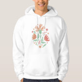 Wilde bloemen hoodie (Voorkant)