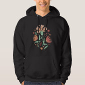 Wilde bloemen hoodie (Voorkant)