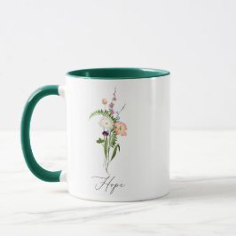 Wilde bloemen hoop  mok