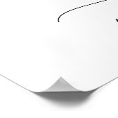 Wilde Bloemen Hoop Poster (Hoek)