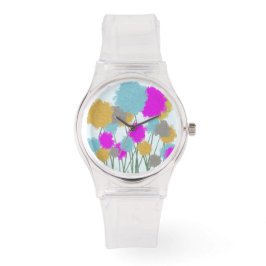 wilde bloemen horloge
