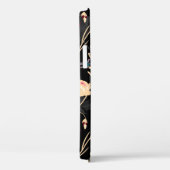 Wilde bloemen illustraties.  naadloos deel Case-Mate iPhone case (Achterkant / Rechts)