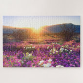 Wilde bloemen in de zon | Anza-Borrego-woestijn Legpuzzel (Horizontaal)