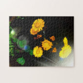 Wilde bloemen in de zon legpuzzel (Horizontaal)