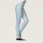 Wilde bloemen in een Cowboy Boot Leggings (Rechts)