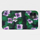 Wilde bloemen in het bos Case-Mate iPhone case (Achterkant (horizontaal))