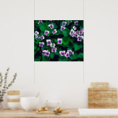 Wilde bloemen in het bos poster (Keuken)