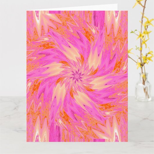 WILDE BLOEMEN IN PASTELS 10 KAART (Gele Bloem)