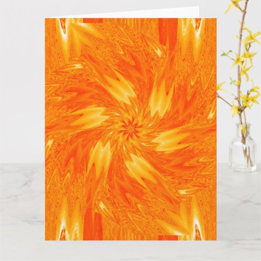 WILDE BLOEMEN IN PASTELS 11 KAART (Gele Bloem)