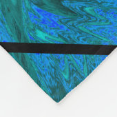 Wilde bloemen in Pastels 8 Fleece Deken (Hoek)