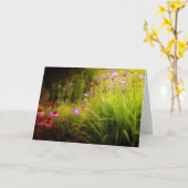 Wilde bloemen kaart (Gele Bloem)