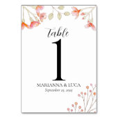 Wilde Bloemen Kaart (Achterkant)