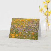 Wilde bloemen kaart (Gele Bloem)