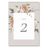 wilde bloemen kaart (Achterkant)