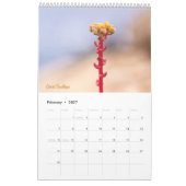 Wilde bloemen kalender (Feb 2027)