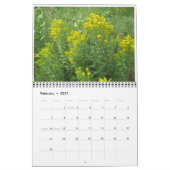 Wilde bloemen kalender (Feb 2027)
