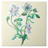 Wilde bloemen - Keukenkeramische tapijten Tegeltje (Voorkant)